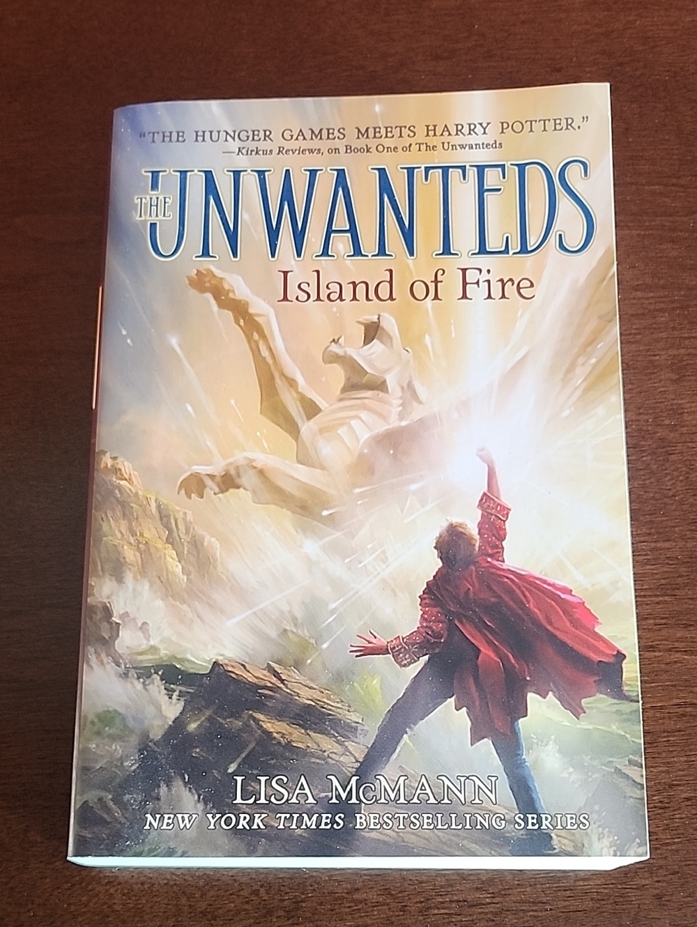 The Unwanteds: Island of Fire Softcover Book by Lisa McMann